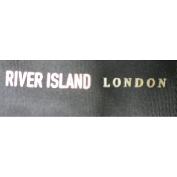 River Island London Womens Black Faux Leather Biker Jacket Curves Edit Size 24‎ - Picture 4 of 8